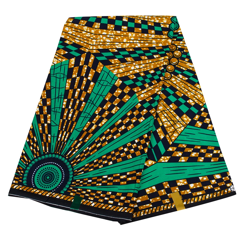 Sewing Batik - Tissu africain en coton imprimé Ankara,