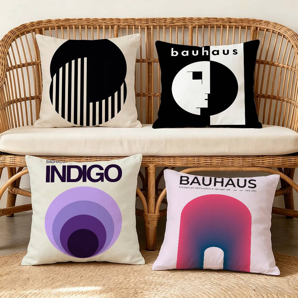 Century Textile & Sewing Supply Reviews - Housse de coussin abstraite Bauhaus style
