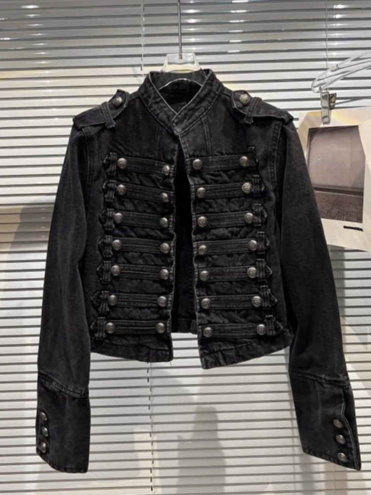 Sewing Jackets - Veste en jean courte vintage américaine