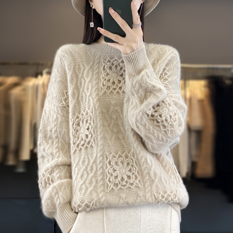 Pull au crochet creux épais po - Leather Needle Heavy avis et prix