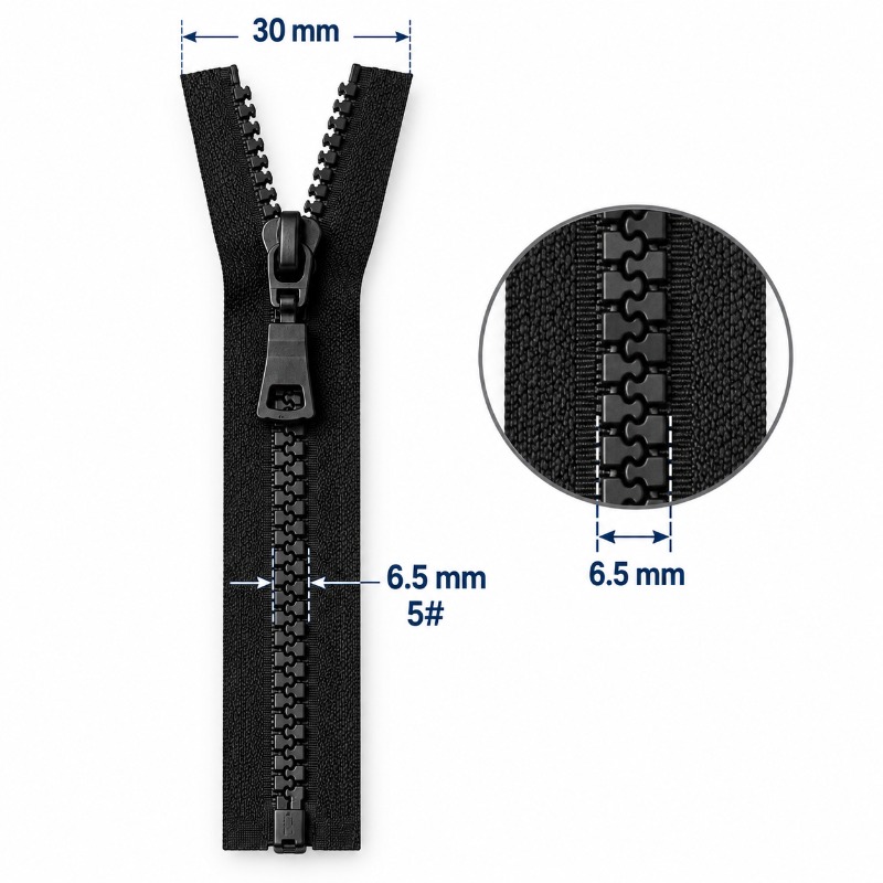 2/5/10 pièces 5 #   Fermeture  - Sewing Front Zipper avis et prix