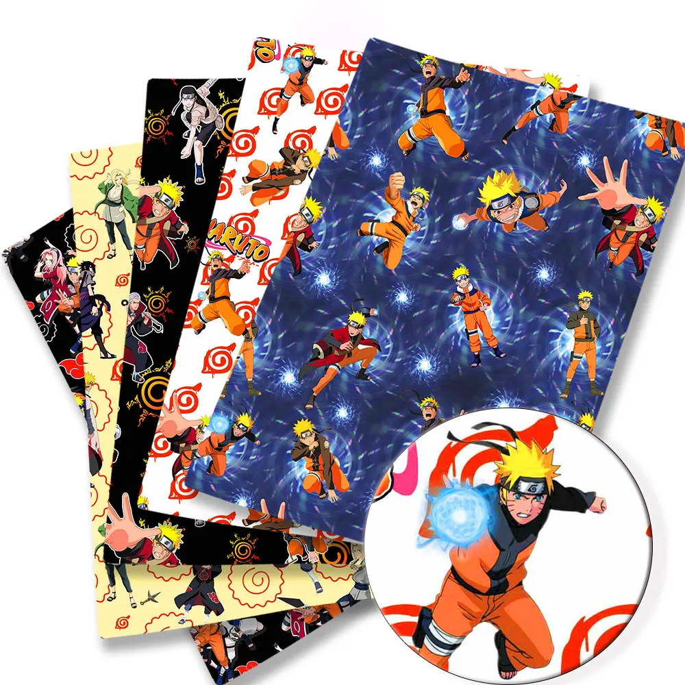 Tissu imprimé Naruto Anime pou - Sewing Production avis et prix