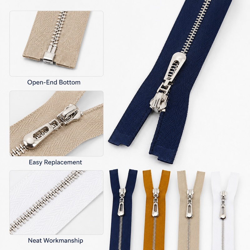 5 pièces 3 #   Fermeture éclai - Sewing Front Zipper avis et prix