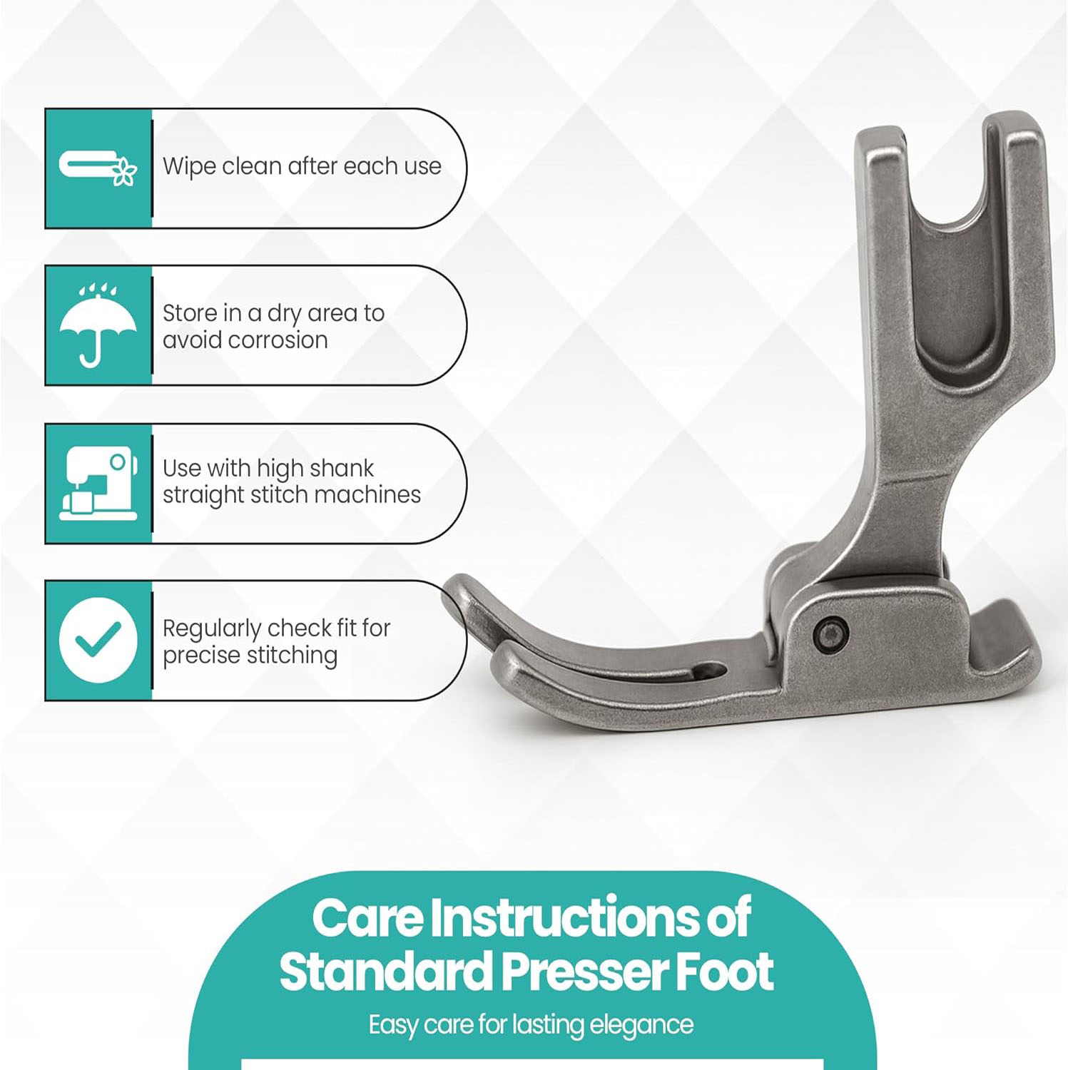 P351 Pied presseur standard po - Sewing Factory avis et prix